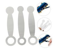 EXQUIMEUBLE 3 Pieces Flute Repair Padding Tools Silver Woodwind Repair Kit for Flute and Piccolo Sturdy Pressure Pads, Suitable for Musician Maintenance and Instrument Adjustment