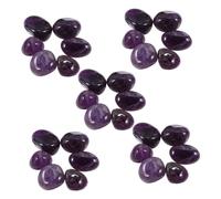 EXQUIMEUBLE 300g Quartz Tumbled Stones Natural Polished Crystals for Healing Meditation and Decorative Use Gardens Fish Tanks and Projects