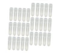 EXQUIMEUBLE 30pcs Empty Lip Balm Tubes Diy Cosmetic Tool Lipstick Container Tubes for Make Your Own Lip Balm