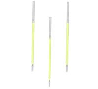 EXQUIMEUBLE 3pcs 1mm Single Tip Eyebrow Tattoo Marking Pen Yellow, Fine Oil Portable Brow Tattoo Pen for Salon Mapping and Microblading Precision