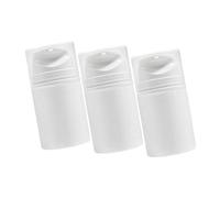 EXQUIMEUBLE 3pcs 50ml Travel Lotion Pump Bottles Refillable Press Pump Dispensers for Skincare and Makeup Liquid Foundation Empty Cosmetic Press Bottles