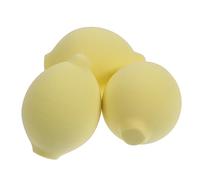 EXQUIMEUBLE 3pcs Fruit Shaped Makeup Egg Beauty Sponge Soft Foundation Puff for Smooth Blending Reusable Makeup Tool for Wet and Dry Use
