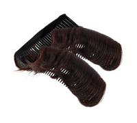 EXQUIMEUBLE 3pcs High Crown Hair Volume Base Pad Clip for Bun Invisible Hair Bun Insert Puff Pad Fluffy Princess Styling Enhancer for Women