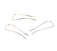 EXQUIMEUBLE 3pcs Retro U-shaped Hairpins Vintage Simple Headdress for Women Elegant Hair Forks for Bun Hairstyles Colors Stylish Hair Accessories
