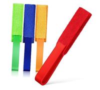 EXQUIMEUBLE 4 Pcs Crevice Cleaning Brushes Gap Cleaner with Ergonomic Handles for Hard to Reach Areas Dusters for Home Car Office Dust Cleaning and Blind Maintenance