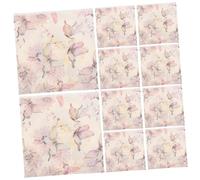 EXQUIMEUBLE 40pcs Butterfly Party Guest Napkins: 6.5x6.5inch Decorative Wedding Napkins for Guests - Hand Tissue for Bridal Showers Baby Showers and Summer Tea Parties - Table Décor and Party
