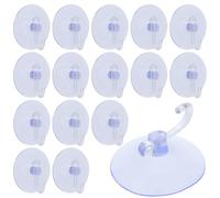 EXQUIMEUBLE 40pcs Suction Cup Hooks with Hooks for Bathroom Accessories and Hats, Plastic Material, Load-Bearing and Easy to Remove, Suitable for Window and Ceramic Surfaces, Modern Minimalist