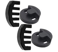EXQUIMEUBLE 4Pcs Claw Style and Rubber Violin Mutes Violin Practice Accessories Well Designed Musical Instrument Parts for Quiet Night Practicing