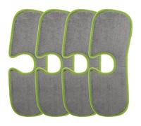 EXQUIMEUBLE 4pcs Sink Absorbent Pad Water Drying Pad Synthetic Material Easy to Install Fit Different Sink Margin Kitchen Faucet Splash Guard for Home Use