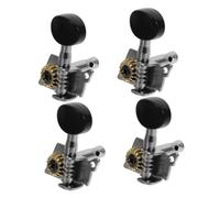 EXQUIMEUBLE 4pcs Ukulele Tuning Keys Replacement Tuners with Solid Plastic Steel Design for Mellow Sound for Ukuleles and Small Guitars Enhance Your Music Experience
