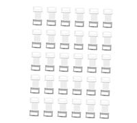 EXQUIMEUBLE 50Pcs Clips for Durable Aluminum Buckles with for Home Fixing and Securing Replacement Clips for Care and
