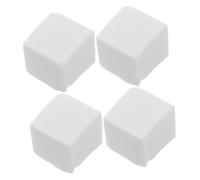 EXQUIMEUBLE 50pcs Nail Art Tofu Cubes Makeup Sponges Non-stick Multi-sided Design for Face Nail Art Soft Comfortable for Blending Gradient Effects