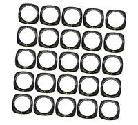 EXQUIMEUBLE 50pcs Professional Wax Melting Machine Accessory Fouling Ring Wax Heater Paper Mat for Tress Wellness