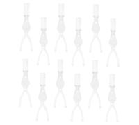 EXQUIMEUBLE 50pcs y Stick Double Eyelid Assist Rod for Hooded Eyes Precision Makeup Tools Eyeshadow Shield Set