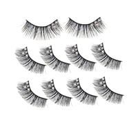 EXQUIMEUBLE 5pairs Individual False Eyelashes False Eyelashes Women Natural Lashes for Makeup Accessories