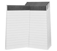 EXQUIMEUBLE 5pcs A7 Lined Note Pads Memo Refills Portable Pocket Notebooks Legal Notepads for Office Work Study Daily Note Taking and Reminder Writing