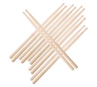 EXQUIMEUBLE 6Pairs Maple Wood Drumsticks for Percussion Instruments Enhanced Control Comfort Grip for Jazz Drumming Durable Drumming Equipment for All Music Styles