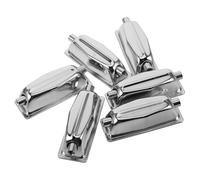 EXQUIMEUBLE 6pcs Double End Drum Lug Set Metal Snare Drum Connectors for Quick Installation Versatile Use Essential Accessories