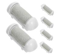 EXQUIMEUBLE 6pcs Electric Callus Remover Replacement Foot Rollers for Smooth Skin Care Compatible Electric Foot Files for Pedicure Routine