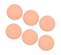 EXQUIMEUBLE 6pcs Small Powder Puff Makeup Blending Sponges Soft Pu Material for Skin Types