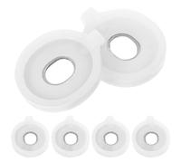 EXQUIMEUBLE 6pcs Trumpet Valve Washers with Spring Gaskets 15x18mm Musical Instrument Repair Accessories for Trumpet Valve Guides and Maintenance Kit