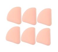 EXQUIMEUBLE 6pcs Washable Makeup Reusable Sponge Makeup Puff for Setting Powder Use As Blush Applicator for Sponges and Powder Triangle