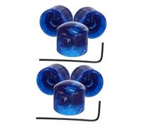 EXQUIMEUBLE 8pcs Adjustable Potentiometer Knobs for Electric Guitar Bass Control Knobs Wrench for Volume Tone