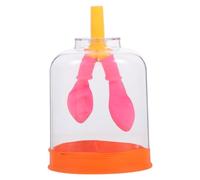 EXQUIMEUBLE Accurate Human Lung Breathing Teaching Model with Diaphragm Movement Simulation Portable Educational Tool for High School Physics Experiments Scientific Research and Random Color