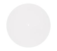 EXQUIMEUBLE Acrylic Record Pad Vinyl Turntable Mat Record Skid Mat Sound Effect Player Pad Protective Disc