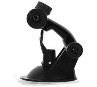 EXQUIMEUBLE Adjustable 1/4 Inch Suction Cup Mount for Car Dash Cam and Sports Camera Holder, Long Suction Cup Car Camera Mount with Phone Clip Adapter, 111X68X68Mm, Suitable for Vehicle