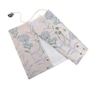 EXQUIMEUBLE Adjustable Washable Fabric Book Cover for Hardcover Textbooks Cloth Protective Sleeve with Decorative Printing Tear-Resistant Book Binding Cloth for School and Office Use