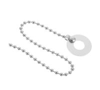 EXQUIMEUBLE Aluminum Alloy Cymbal Rattler Chain Drum Accessory for Jazz Drum Kit Random Color Extension Noise Enhancer