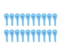 EXQUIMEUBLE Balloons Not Easy to Break and Deform 20pcs Decorative Blue Latex Set with Whale Print Marine Themed Cartoon Animals for Room Decorations and Stage Decorations