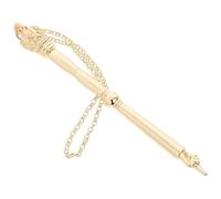 EXQUIMEUBLE Bible Pointer Torah Pointer Jewish Zinc Alloy Lightweight Convenient to Use Golden Scripture Reading Tool for Scripture Reading