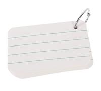 EXQUIMEUBLE Blank Word Note Cards with Creative Design, Paper Material, Versatile Usage, Small Size for Easy Writing, for Learning, Flashcard Making and Vocabulary Revision