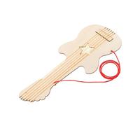 EXQUIMEUBLE Boy Girl Guitar Toy Wood Craft Kit for Painting Music Creative Art Project for Boy Girl Fun Musical Instrument for Boys Girls