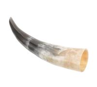 EXQUIMEUBLE Cow Horn Vase Sustainable Art Decor Manual Horn Shape for Truck Elegant Home
