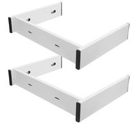 EXQUIMEUBLE Craft Equipment Stand Compatible with Cricut Explore Maker, 2pcs Space Saving Storage Rack with Enhanced Stability for Desktop Cutting Machines