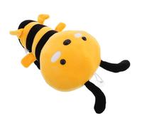 EXQUIMEUBLE Cute Bee Plush Stuffed Animal Soft Cuddly for Room Decor Nursery Accents Birthday Adorable Cartoon Bee for Boys and Fluffy Plushie