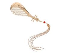 EXQUIMEUBLE Delicate Hair Comb for Women Elegant Side Styling Comb for All Occasions Durable Hair Accessory for Traditional and Modern Hairstyles Compact and Portable Hairdressing Tool