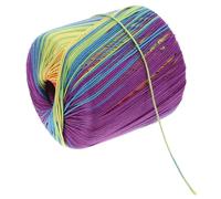 EXQUIMEUBLE DIY Crochet Yarn Gradient Rainbow Soft Cotton Thread for Hand Knitting Sweaters Blankets Hats and Scarves Suitable for Gifts