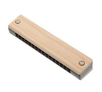 EXQUIMEUBLE Educational Wooden Harmonica for Adorable Musical Plaything Develops Musical Ability Christmas Birthday present Safe Durable Design