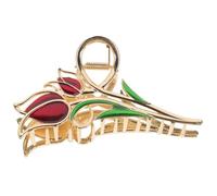 EXQUIMEUBLE Elegant Tulip Flower Hairpin Flower Clips for Hair Women Hair Clip Quality Grips