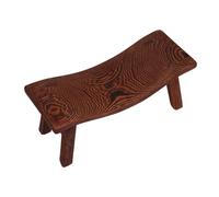 EXQUIMEUBLE Ergonomic Wooden Neck Pillow for Sauna and Air Conditioned Rooms Cooling Natural Wood Headrest for Neck Massage and Lumbar Summer Relaxing Pillow with Curved Design to Tension