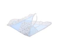 EXQUIMEUBLE Fantasy Floral Headband Chic Triangle Headscarf in Milk and Spotted for Women Fashion