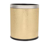 EXQUIMEUBLE Garbage Can Waste Paper Basket Large Capacity Plastic Fireproof Material Double Layer Watertight Easy to Use Fashion Style for Room of The House