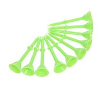 EXQUIMEUBLE Golf Tees Pegs Lightweight and Easy to Carry 10pcs Replaceable Made of Sturdy Abs Plastic 3-1/4 Inch Western Golf Training Accessories Suitable for Practice and Game Use
