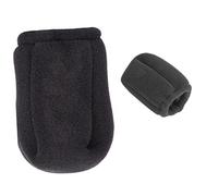 EXQUIMEUBLE Hair Dryer Diffuser Cover Black Sponge Wind Blower Attachment Foldable Universal Fit Fan Cover for Home Salon Hair Dryer Heat Sleeve Diffuser Easy Use Prevents Heat Damage