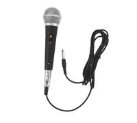 EXQUIMEUBLE Handheld Dynamic Vocal Microphone with Cord for Karaoke Machines Play Design for Audio for Singing Public Speaking and Conferences