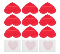 EXQUIMEUBLE Heart-Shaped Wound Bandages 25pcs, Breathable Self-Adhesive Small Care Patches for Wound Healing and Hemostasis, Disposable Portable Bandages for Outdoor Use